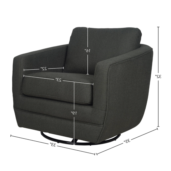 Baltimo Swivel Glider - Evergreen