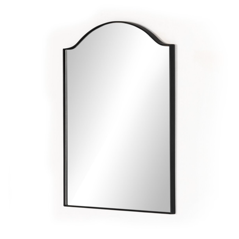 Jacques Small Mirror in Gunmetal