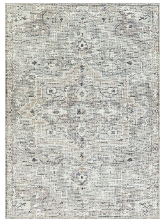 Elle Rug in Dusty Sage/Slate