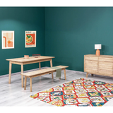 Gia Small Extension Dining Table - 55"/71"