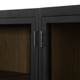 Millie Double Cabinet in Matte Black