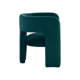 Isidore Chair in Meg Teal