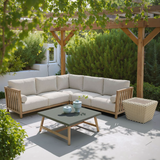 Teras Sectional in Light Grey