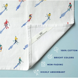 Watercolour Tea Towel