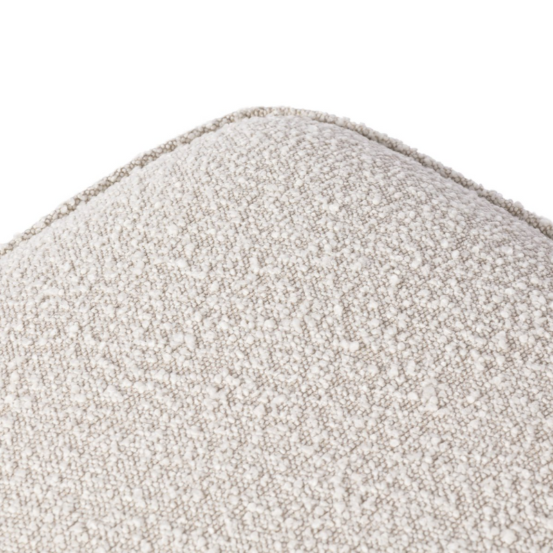 Sinclair Square Ottoman in Knoll Natural