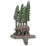 Bear in Forest Stocking Holder