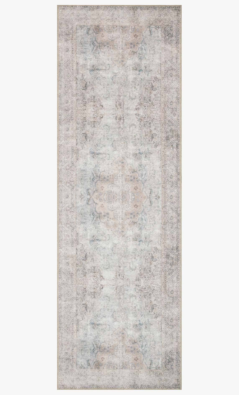 Loren Area Rug - Silver and Slate