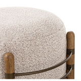 Enfield Ottoman in Astor Stone