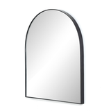 Georgina Wide Mirror in Iron Matte Black