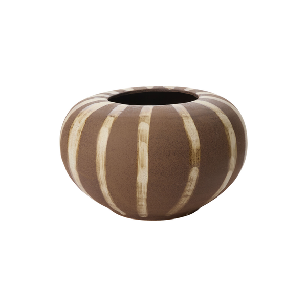 Atwood Vase in Brown
