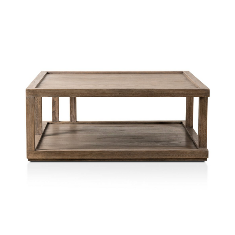 Charley Coffee Table in Warm Natural Oak
