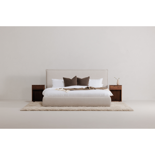 Luzon Bed in Wheat