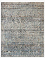 Billie Area Rug - Denim/Blush