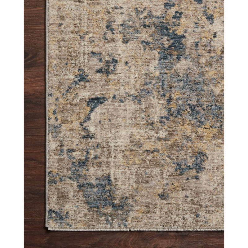 Gaia Rug in Taupe/Denim