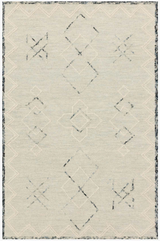Leela Rug - Ocean / White