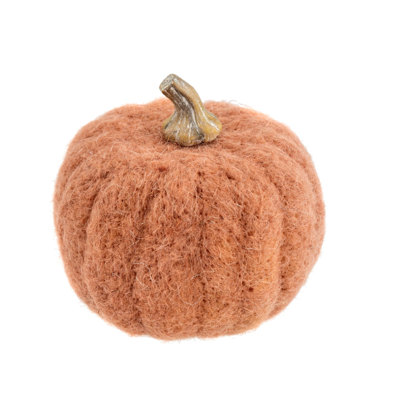 Felt Pumpkin - Terracotta