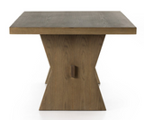 Tia Dining Table in Drifted Oak Solid