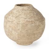 Ritu Beige Paper Mache Vase Large