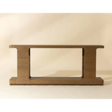 Hercules Console Table in Light Brown