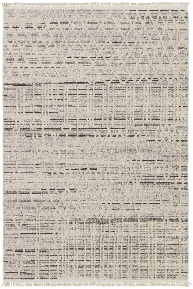 Lore Rug - Cream and Grey