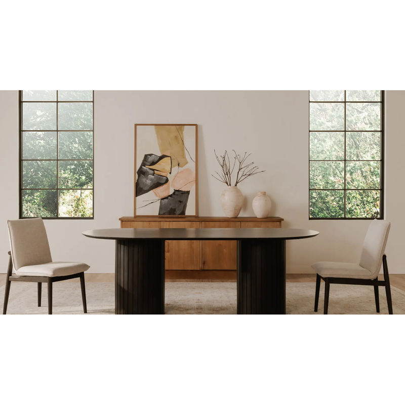 Charlie Dining Chair in Beige (Set of 2)