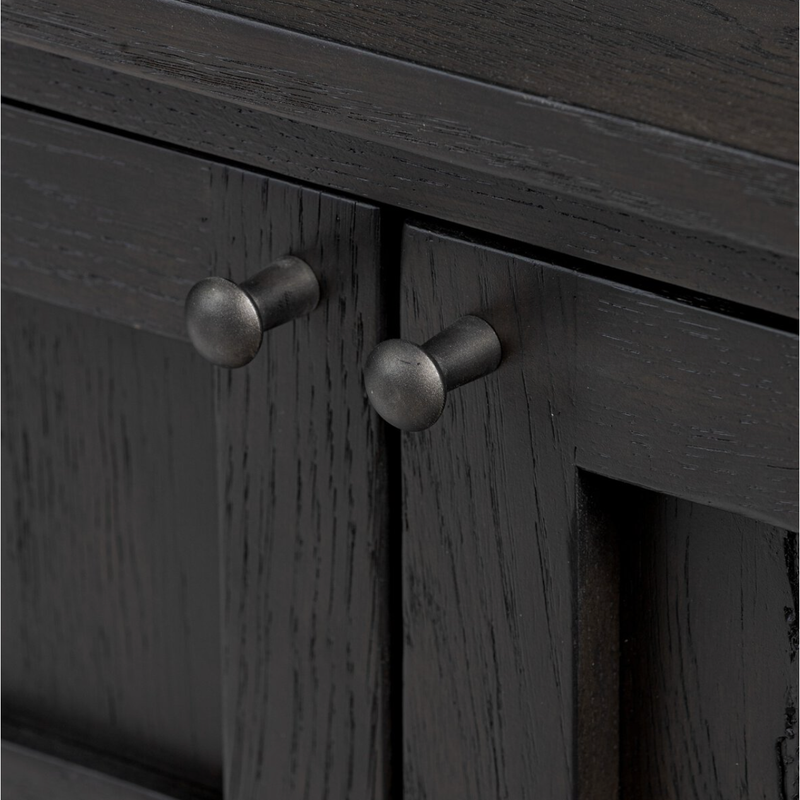 Alessio Sideboard in Smoked Black