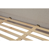 Warren King Bed Beige