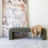 Ginger Bench in Velvet Fern