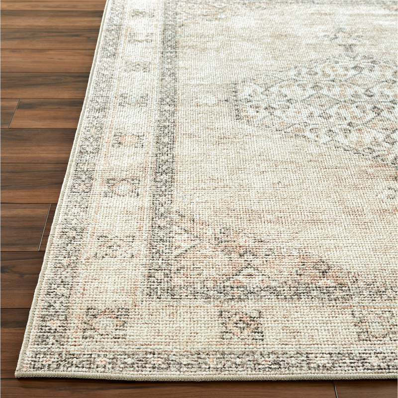 Lila Rug in Bone/ Wheat