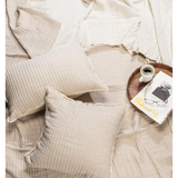 Overstitch Queen Bed Cover