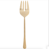 Gold Salad Server Set