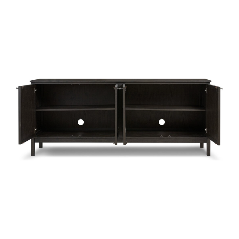 Alessio Sideboard in Smoked Black