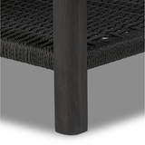 Zuma Nightstand in Smoked Black Ash Veneer