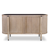 Tambour Cabinet - Natural Wash
