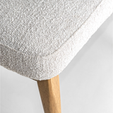 Fawcett Dining Chair in Taupe Boucle