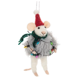 Winter Mouse Ornament