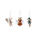 Wool Sporty Mouse Ornament