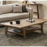 Trinity Coffee Table - Distressed Light Oak