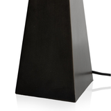 Leander Table Lamp in Antique Pewter