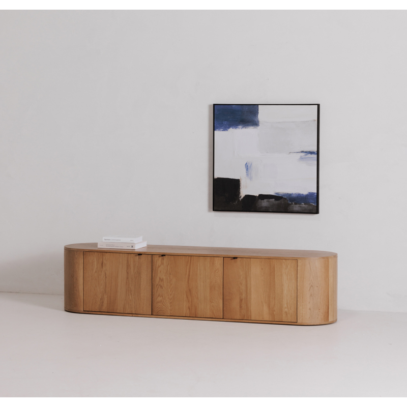 Theo Media Console in Natural