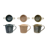 Luna Mug w/Strainer | 3 Styles