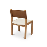 Carol Dining Chair | Tan Leather - Set of Two