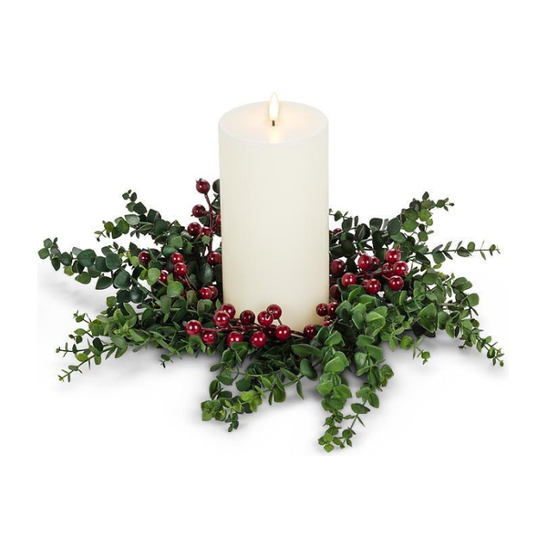 Eucalyptus & Berries Candle Ring