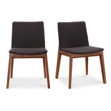 Deco Dining Chair Black Set Of Two
