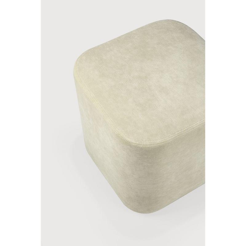 Cube Pouf in Sand