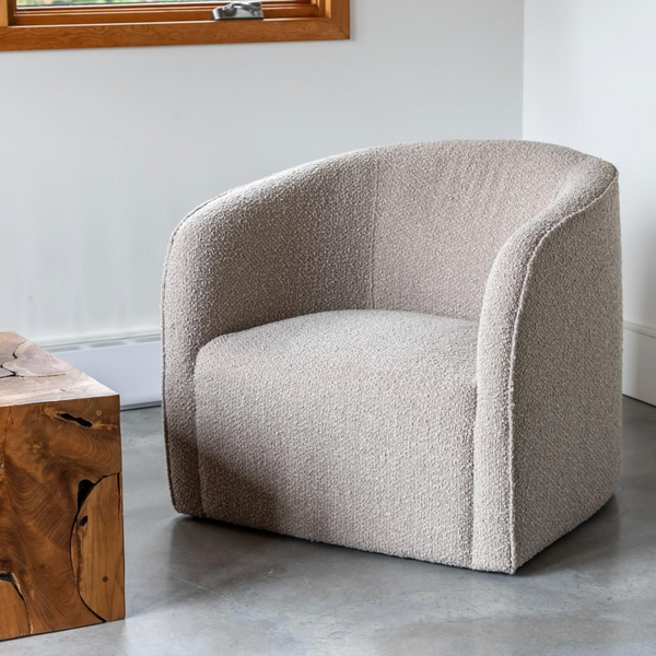 Evita Chair in Truffle