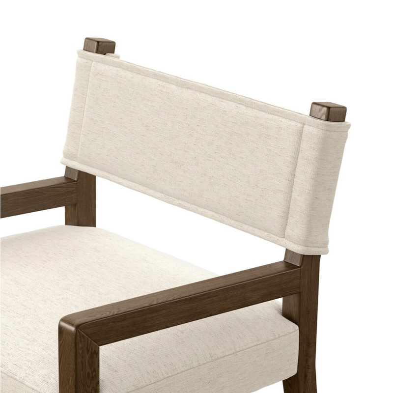 Ferris Armchair in in Nomad Snow