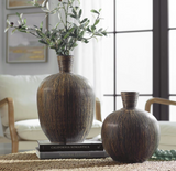 Island Vase Set | Black