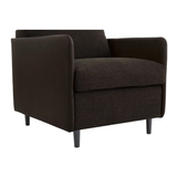 Teller Accent Chair in Warm Black