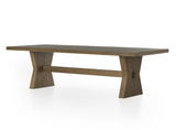 Tia Dining Table in Drifted Oak Solid